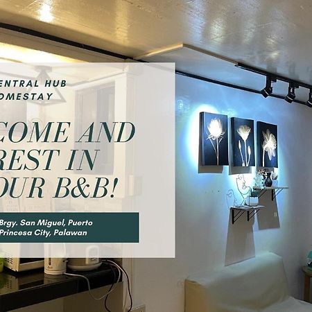 Central Hub Homestay Puerto Princesa Exterior foto